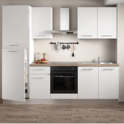 Pack cuisine complète L 255cm Electroménager inclus