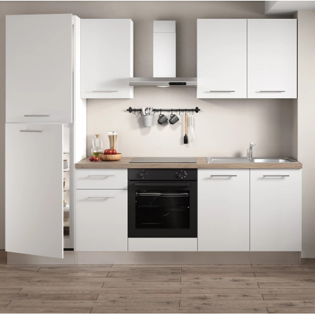 Pack cuisine complète L 255cm Electroménager inclus
