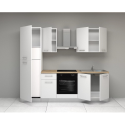 Pack cuisine complète L 255cm Electroménager inclus