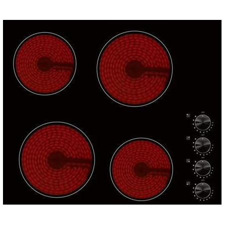 Plaque vitrocéramique 4 feux