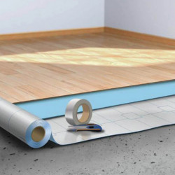 Sol PVC statifié après dépose