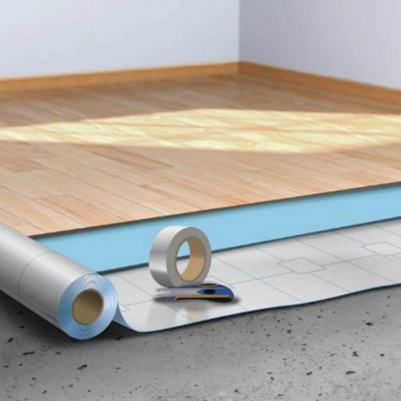 Sol PVC statifié après dépose